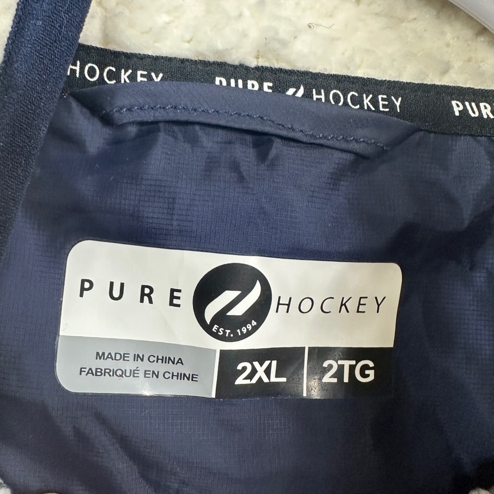 Pure Hockey Women's Retro Sherpa full zip Jacket,‎ sz 2X, NWT $80 - Picture 3 of 6